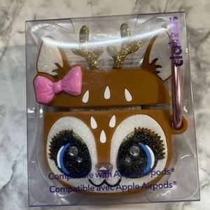 Cute Reindeer Silicone AirPods Case